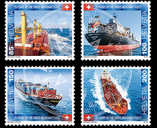 Zwitserland / Suisse - Postfris / MNH - Complete Set 75 Jaar Zwitserse Koopvaardij 2016 NEW!! - Ungebraucht