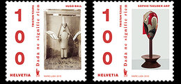 Zwitserland / Suisse - Postfris / MNH - Complete Set Dada Kunst 2016 NEW!! - Unused Stamps