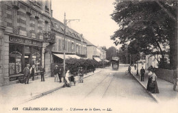 51-CHÂLON -SUR-MARNE- L'AVENUE DE LA GARE (TRAM) - Châlons-sur-Marne