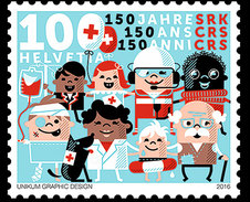 Zwitserland / Suisse - Postfris / MNH - 150 Jaar Rode Kruis 2016 NEW!! - Ongebruikt