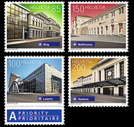 Zwitserland / Suisse - Postfris / MNH - Complete Set Treinstations 2016 NEW!! - Neufs