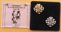 40 ANS DE JACQUES CORNU - MOTOCYCLISTE SUISSE - MOTO - CERTIFICAT N°231 -OR - ARGENT - Motorräder