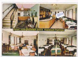 CPM  GF -32508- Allemagne  - Prum - Multivues Hotel " Zum Goldenen Stern"-Envoi Gratuit - Pruem