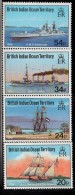 1991 British Indian Ocean Territory Ships Complete Set Of 4  MNH - Territoire Britannique De L'Océan Indien