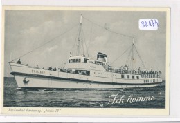 CPA -32474 - Allemagne  - Norderney - Schiff  FRISIA IV  " Ich Komme" - Norderney