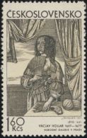 Czechoslovakia / Stamps (1971) 1873: Graphic Arts - Wenceslaus Hollar Bohemus (1607-1677) "Summer" (1641) - Grabados