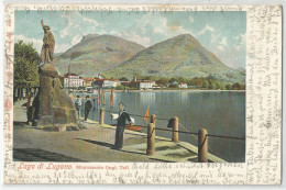 Suisse - Ti Tessin Ticino - Lago Di Lugano Monumento Gugl Tell 1904 - Lugano