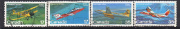 Canada 1981 Aeroplanes III Set Of 4, Used (SG1026-9) - Oblitérés