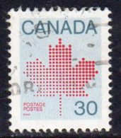 Canada 1982-4 30c Sheet Definitive, Used (SG1032) - Oblitérés