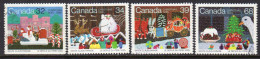 Canada 1985 Christmas Set Of 4, Used (SG1181-4) - Used Stamps
