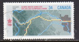 Canada 1986 Winter Olympic Games, Used (SG1191) - Used Stamps