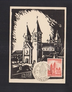 Postkarte 1953 St. Willibrord Von Echternach - Briefe U. Dokumente