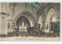 Nord - 59 - Banteux Choeur De L'église 1912 - Autres & Non Classés