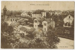 MUTZIG : " La Gare Et Les Casernes " Voyagée Mutzig En 1920 - Mutzig
