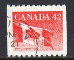 Canada 1989-2005 42c Coil Stamp Definitive, Used (SG1362) - Oblitérés