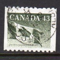 Canada 1989-2005 43c Coil Stamp Definitive, Used (SG1363) - Used Stamps