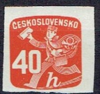 CZECHOSLOVAKIA # FROM 1945  STAMPWORLD 482* - Zeitungsmarken