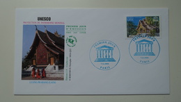 FRANCE FDC 1 Enveloppe 1er Premier Jour UNESCO 2006 Luang Prabang Laos - Timbre Poste - 2000-2009