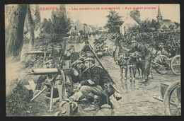 +++ CPA - ZEMST - SEMPST - Guerre 1914 - Les Carabiniers Mitraillent - Aux Avant-postes - Armée Soldat  // - Zemst