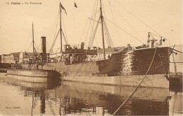 CPA-1910-34-CETTE-SETE-PETROLIER A QUAI--TBE - Tanker