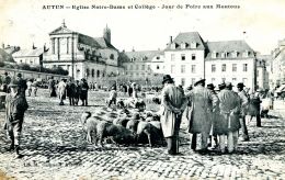 N°51106 -cpa Autun -jour De Foire Aux Moutons- - Kirmes