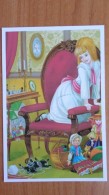 "Alice In Wonderland" By Mitrofanov - Modern Ukrainian PC - Chess - Black Cat - Doll - Teddy Bear - Chess