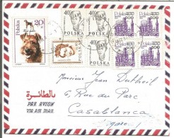 POLOGNE LETTRE DE GDYNIAPOUR LA FRANCE 1997 - Franking Machines (EMA)