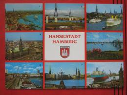 Hamburg - Mehrbildkarte - Mitte