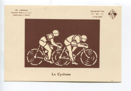 Cyclisme Carte Lumineuse Silhouettes - Figure Skating