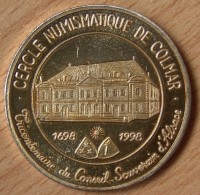 2 EURO COLMAR / Cercle Numismatique / 1998  ARGENT - Euros De Las Ciudades