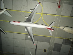 -SWISS AIRBUS A 340- HERPA SCALA 1:500 PERFETTO BELLISSIMO ! - Luchtvaart