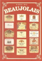 VINS DU BEAUJOLAIS COLLECTION PRIVEE CARTEXPO REPRODUCTION INTERDITE N° 10136 - Reclame