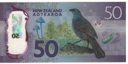 NEW ZEALAND New 50  Dollars  Polimer  "just Issued-very Attractive"  (2016)    UNC - Nouvelle-Zélande