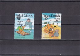 Turcas Y Caicos Nº 517 Al 518 - Turks E Caicos