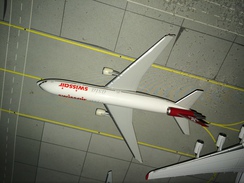HERPA 1:500 SWISSAIR MD-11 ASIA ! - Luchtvaart