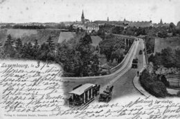 LUXEMBOURG (tram°)1902?Boulevard Du Viaduc - Lussemburgo - Città