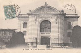 G , Cp , 81 , CASTRES , Le Nouveau Théâtre - Castres