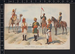 Air-India Collection. Types Of Imperial Service Troops India - Viaggiata 1971 - FR1 - Inde