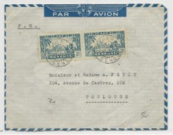 SENEGAL - 1940 - ENVELOPPE FM Par AVION De DAKAR  Pour TOULOUSE - Brieven En Documenten