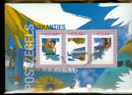 NEDERLAND * NVPH  VAKANTIES (1) *  BLOK * BLOC * BLOCK Van 3 * NETHERLANDS * GEBRUIKT - Used Stamps