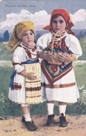 GIRLS  IN CROATIAN NATIONAL DRESS 1915 - Portraits