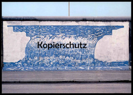 ÄLTERE POSTKARTE BERLIN GABOR IMRE BERLINER MAUER THE WALL LE MUR ART WASSERFALL Waterfall Cpa Ansichtskarte Postcard AK - Muro De Berlin