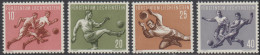 Liechtenstein 1954 Sport: Football. Mi 322-325 MNH - Nuovi