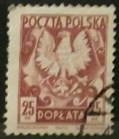 POLONIA. DO PLATA. USADO - USED. - Strafport