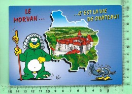 CPM, BAZOCHES: Le Château, Illustrateur Kap - Bazoches