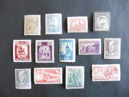 Pologne : 13 Timbres Neufs Charnière - Collections