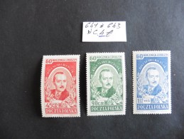 Pologne : 3 Timbres Neufs Charnière - Collezioni