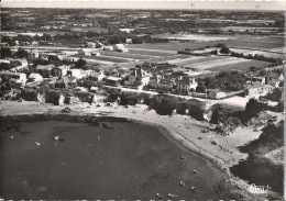 CPSM La Plaine-sur-Mer Le Cormier Le Port Et La Plage Vue Aérienne - La-Plaine-sur-Mer