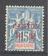 Canton: Yvert N° 7* - Unused Stamps