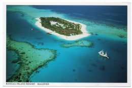 MALDIVES-RANGALI ISLAND RESORT (PUBL.ROYAL ARTS) / THEMATIC STAMP-FLOWERS - Maldives